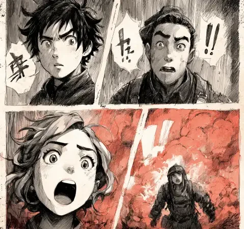 夜班编辑部漫画封面，都市职场题材条目