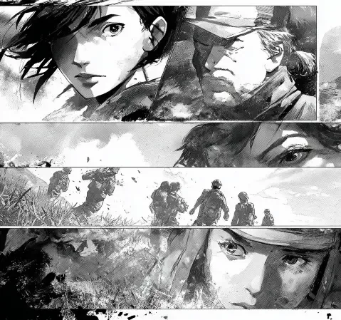 潮汐契约漫画封面，奇幻冒险题材条目